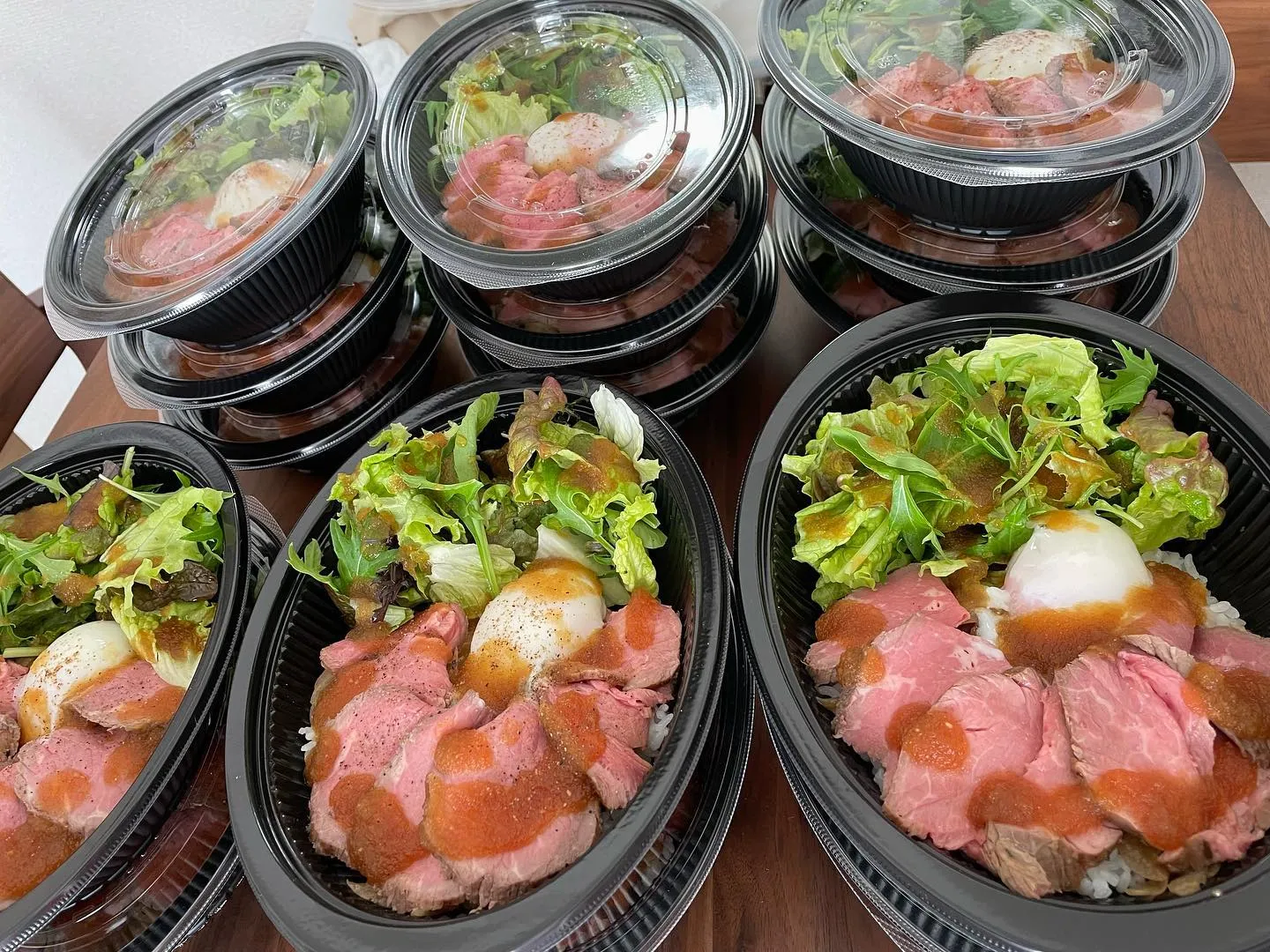 今日はお休みですが、テイクアウトの大量注文✨