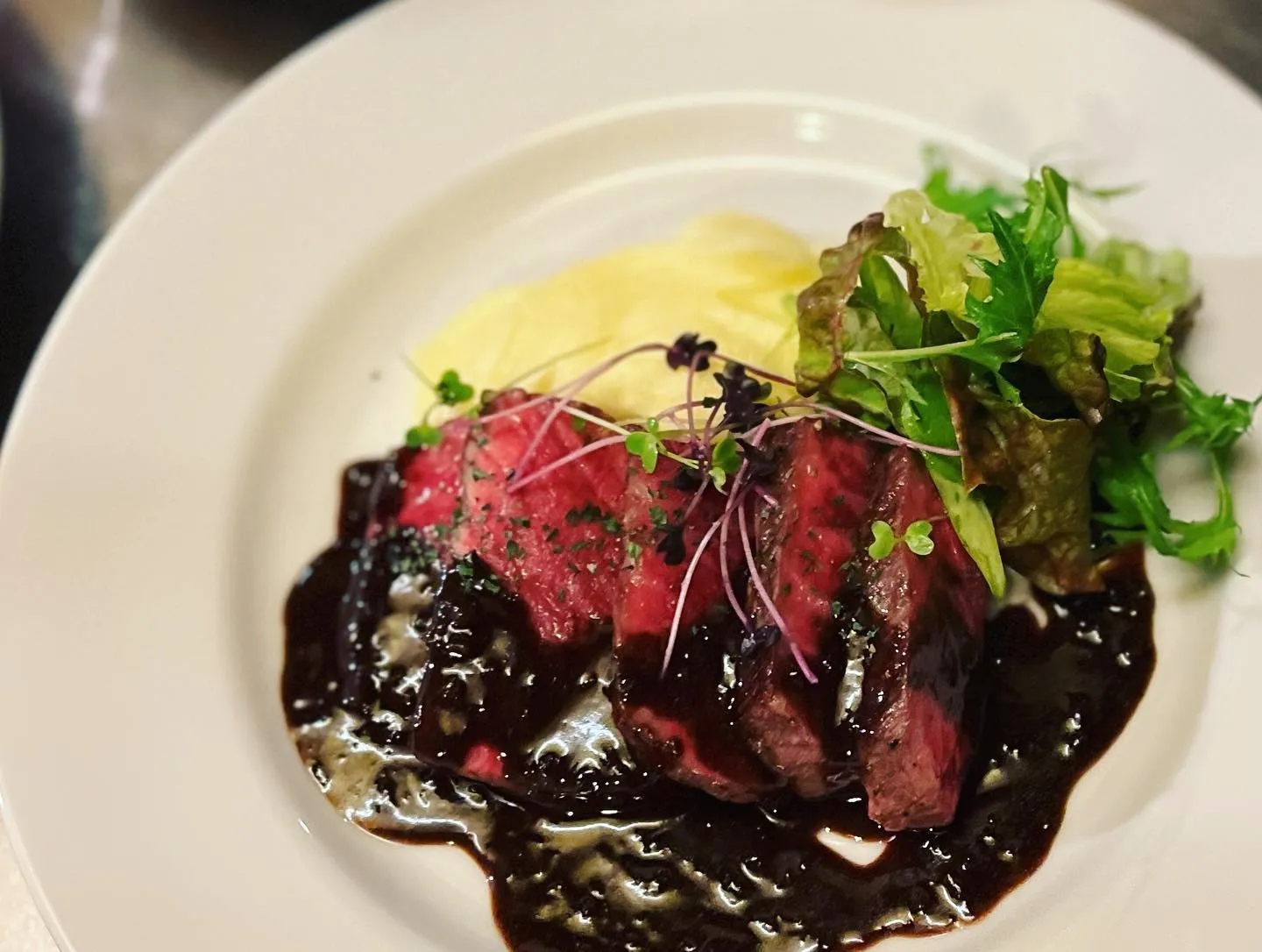 黒毛和牛ステーキ🐂