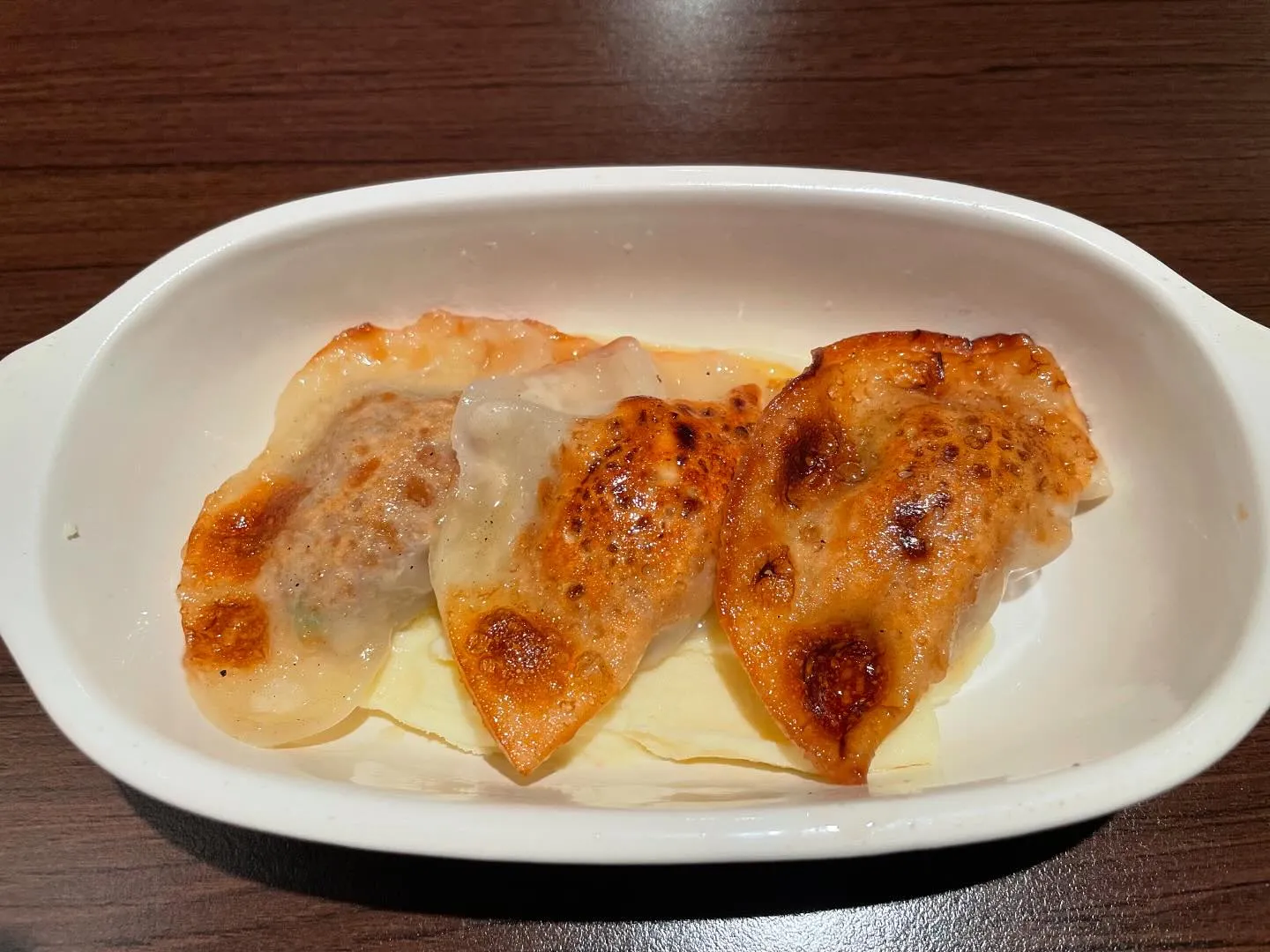 2024/11/28 ラム肉餃子のトマトオーブン焼き！！
